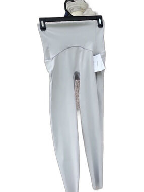 SPANX Light Gray Seamless Active Leggings